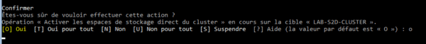 confirm create cluster s2d