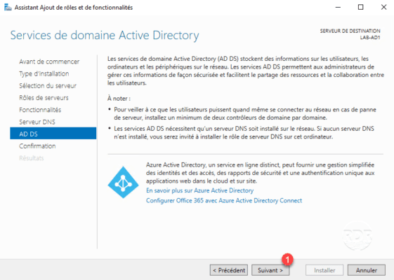 Resume role Active Directory