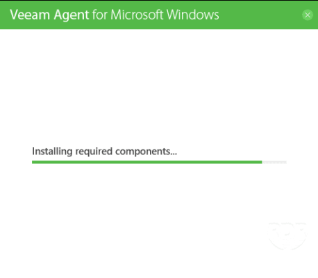 Veeam Agent installing