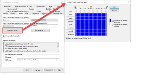 Active Directory - User properties